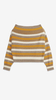 Sanaz Off The Shoulder Striped Sweater