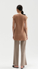 Vanessa Side Slit Wool and Cashmere Vest
