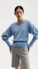 Sandra Bishop-sleeve Cashmere Sweater