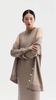 Carmen Classic Oversized Wool And Cashmere Cardigan