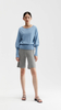 Sandra Bishop-sleeve Cashmere Sweater
