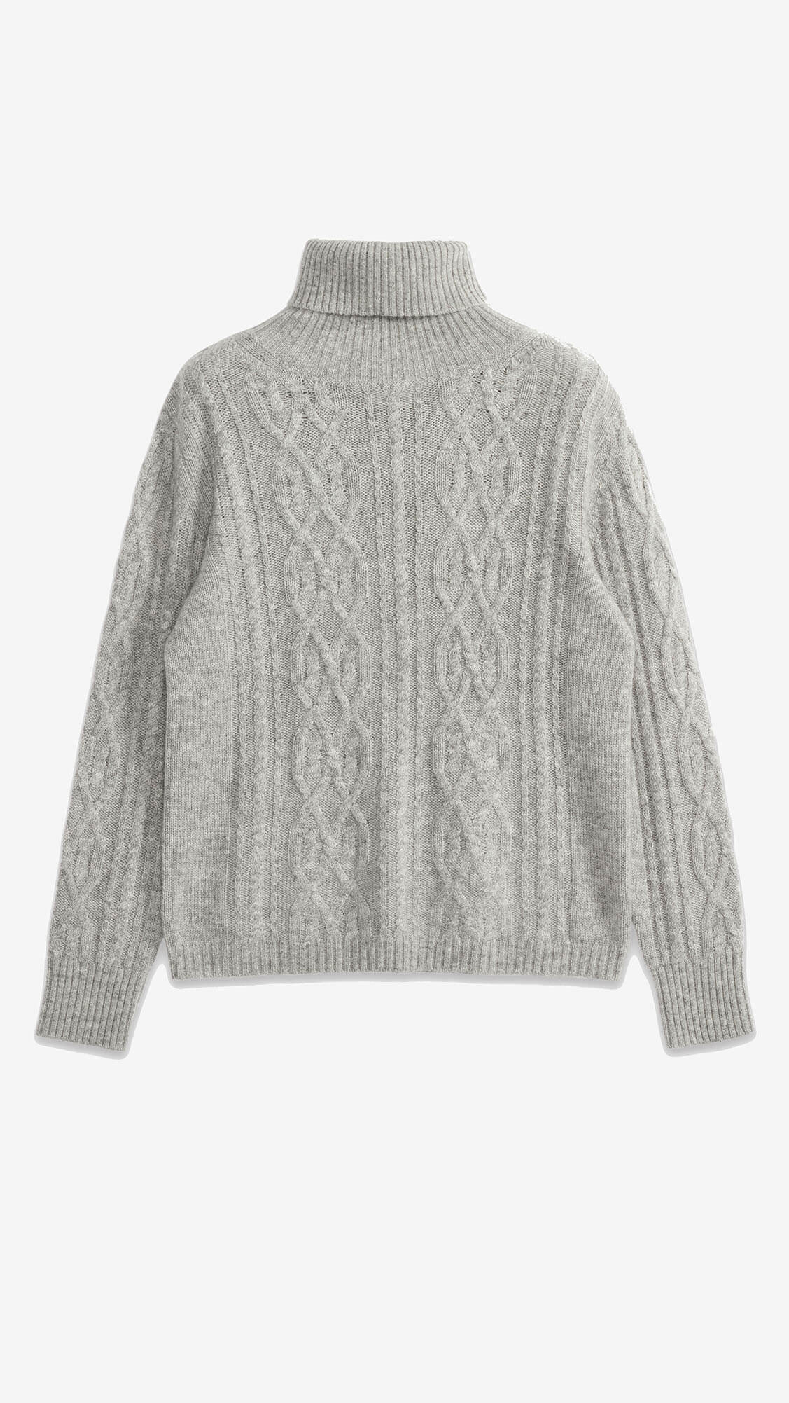Sassa Cable-knit Turtleneck Sweater