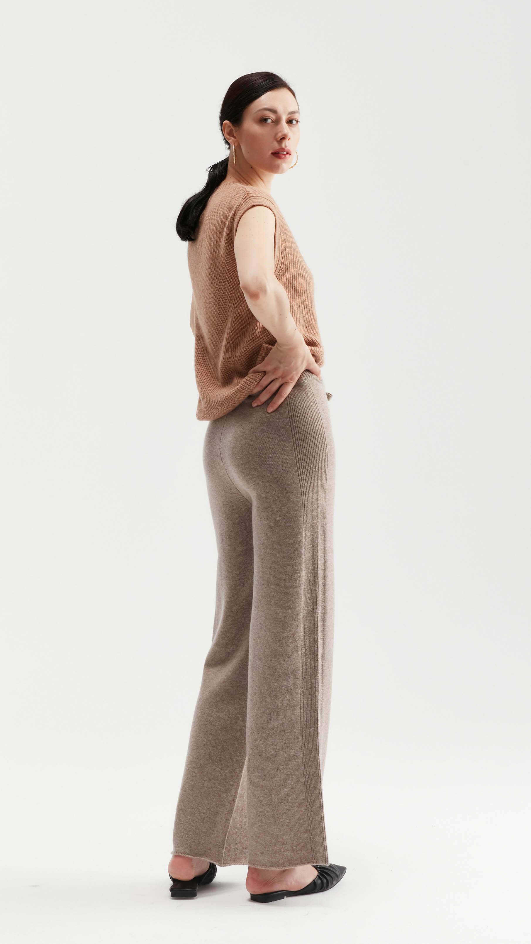 Pamela Relaxed Wide Leg Pants