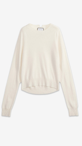 Samorn Slit Sleeves Cashmere Sweater 