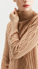 Sassa Cable-knit Turtleneck Sweater