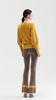 Sandra Bishop-sleeve Cashmere Sweater