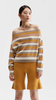 Sanaz Off The Shoulder Striped Sweater