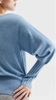 Sandra Bishop-sleeve Cashmere Sweater