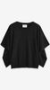 Sapphire Draped-sleeve Cashmere Sweater 
