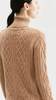 Sassa Cable-knit Turtleneck Sweater