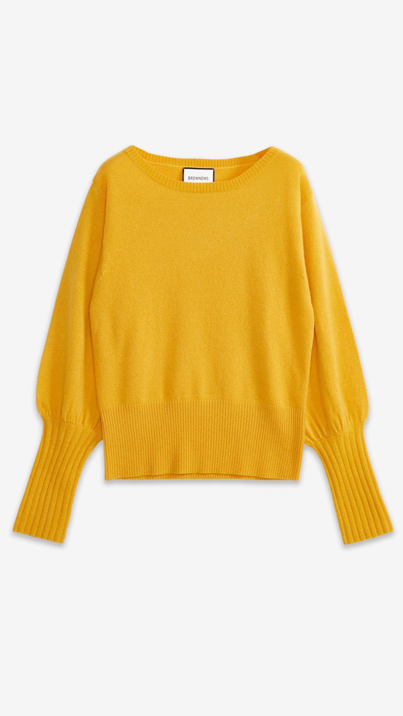 Sandra Bishop-sleeve Cashmere Sweater