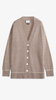 Carmen Classic Oversized Wool And Cashmere Cardigan