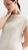 Valentina Side Slit Cashmere Vest