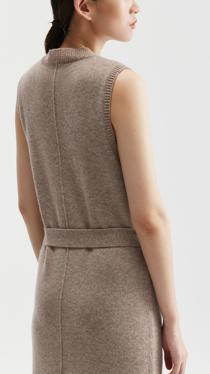 Dakota Belted Tunic Top Midi Dress