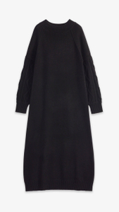 Dahlia Cable-knit Midi Dress