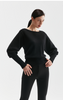 Sandra Bishop-sleeve Cashmere Sweater