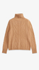 Sassa Cable-knit Turtleneck Sweater