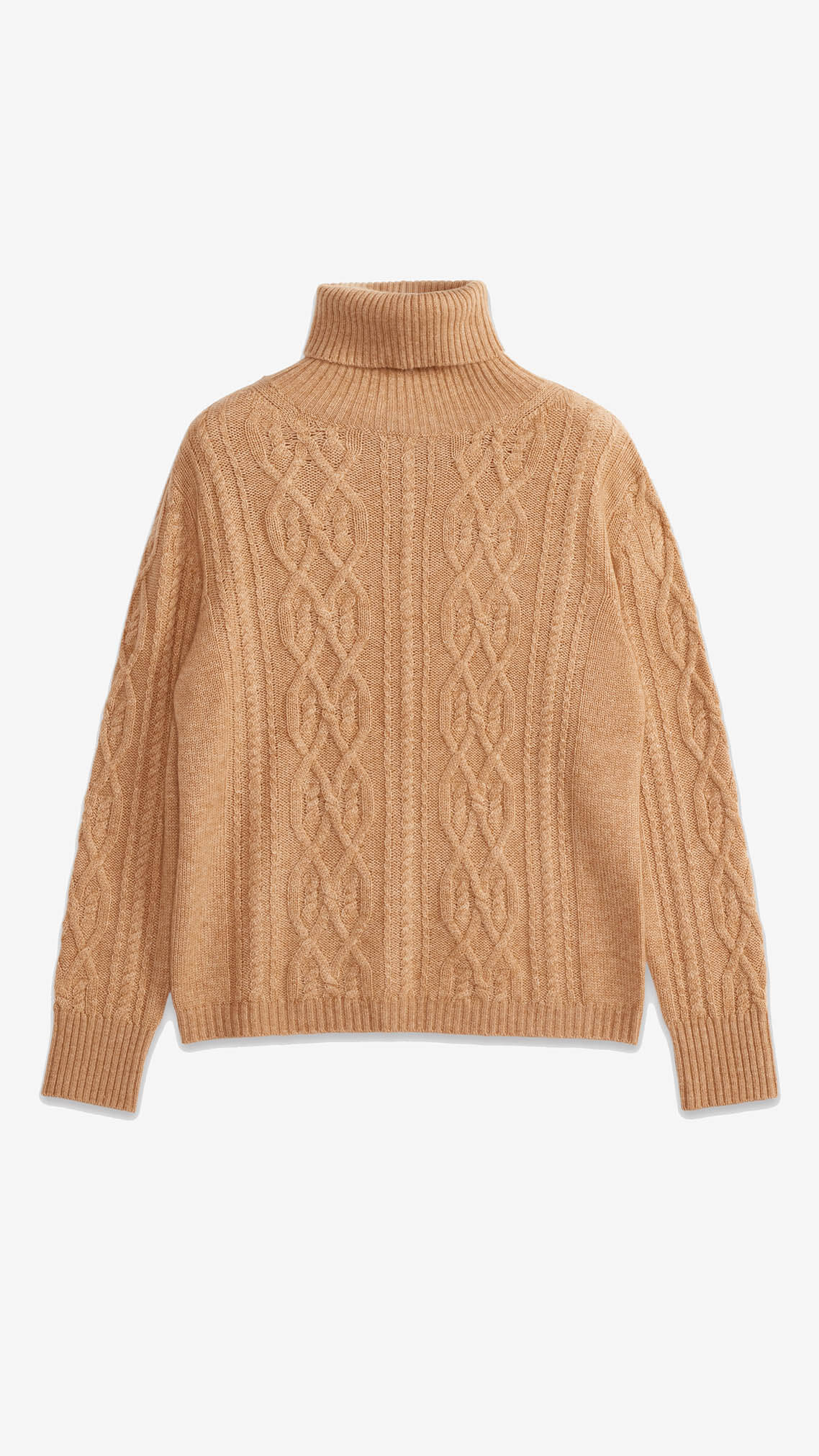 Sassa Cable-knit Turtleneck Sweater