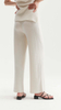 Penny Ribbed Knit Cashmere Pants