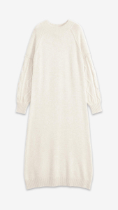 Dahlia Cable-knit Midi Dress