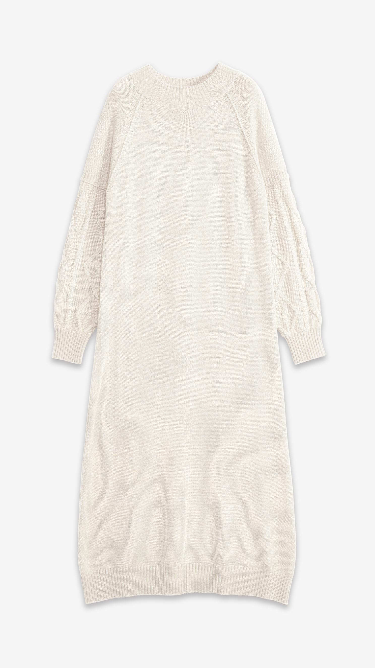 Dahlia Cable-knit Midi Dress
