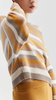 Sanaz Off The Shoulder Striped Sweater